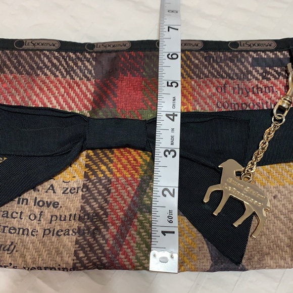 L.A.M.B. (lamb) for LeSportsac Y2K nylon clutch - Picture 8 of 8